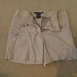 Willi Smith Beige Women's Bermudas